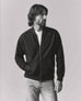 Men's Fleece Bomber Jacket - Black